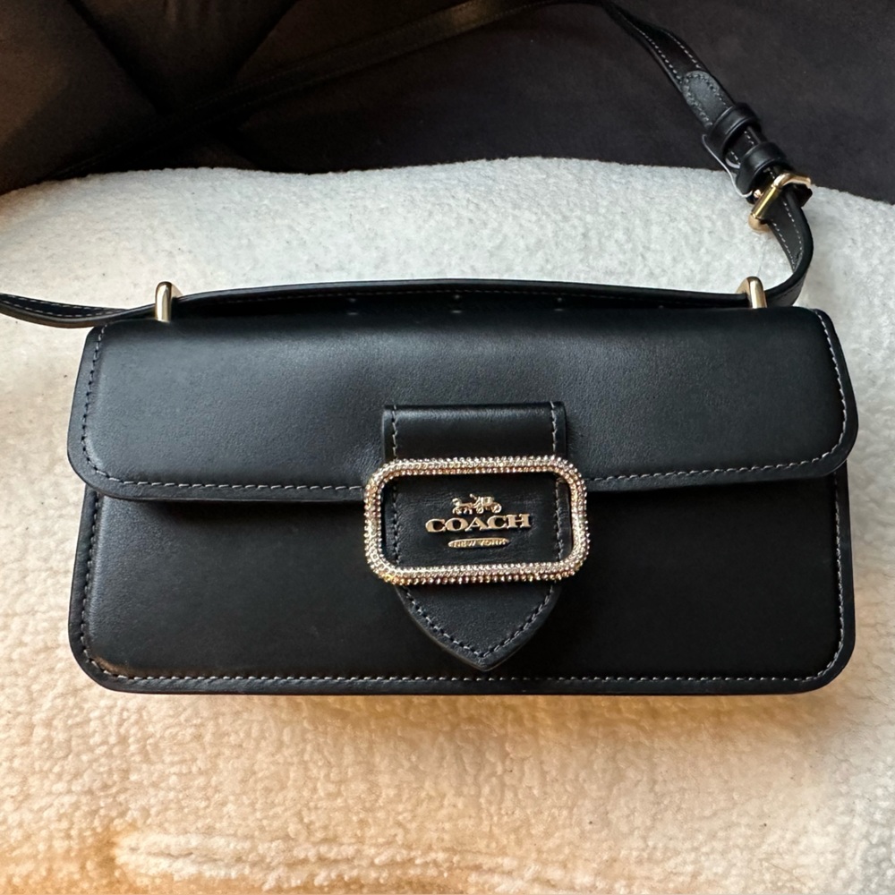 Coach black crossbody bag